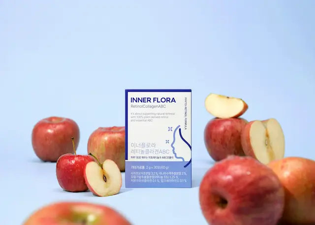 Innerflora A醇/視黃醇膠原蛋白 ABC ( 30 天用量)/補充肌膚營養/檸檬+蘋果醋口味