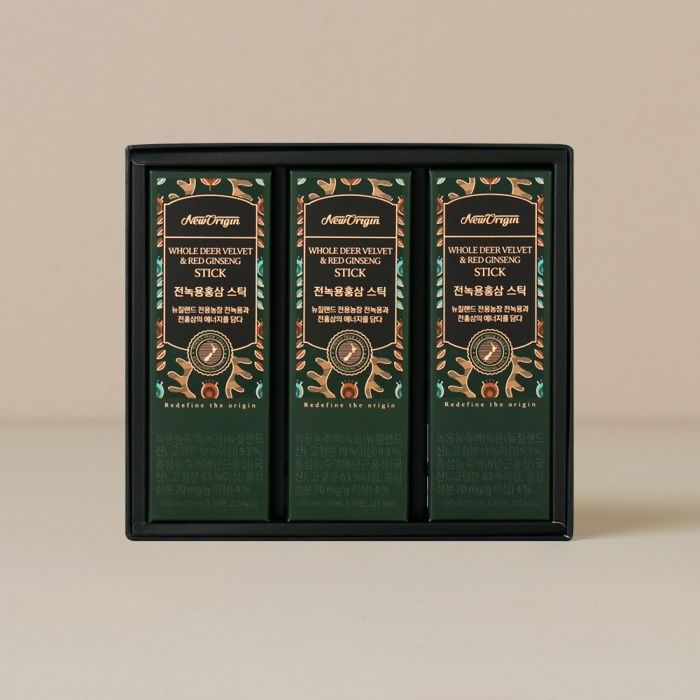全鹿茸全红参條 (10ml x 30 包 / 30 天) 先及后天免疫力/消除疲勞/改善循環/增強記憶力/抗氧化/肝臟健康/YUHAN CARE柳韓