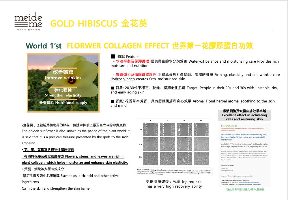 Gold Hibiscus Essence Toner: Collagen/Moisturizing/Wrinkles/Aging Skin/From Farm to Face