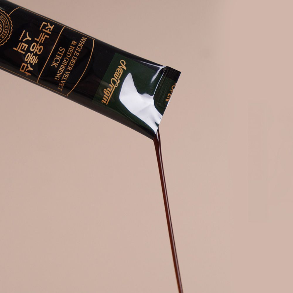 全鹿茸全红参條 (10ml x 30 包 / 30 天) 先及后天免疫力/消除疲勞/改善循環/增強記憶力/抗氧化/肝臟健康/YUHAN CARE柳韓