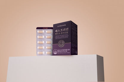 Estrition Baeksuo Pure: Improvement of Menopausal Symptoms / (60 Pills) Korea YUHAN CARE