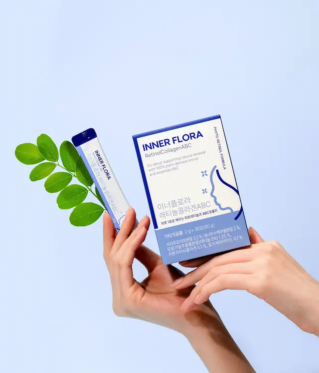 Innerflora A醇/視黃醇膠原蛋白 ABC ( 30 天用量)/補充肌膚營養/檸檬+蘋果醋口味