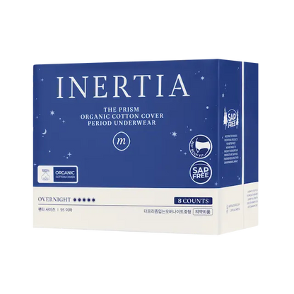 THE PRISM 一次性生理期內褲(中號，8片裝）/不含SAP/韓國製造/絕不滲漏/貼身設計/44.7公分長，360°全方位防漏保護/雙縫線/尺寸舒適適合所有人
